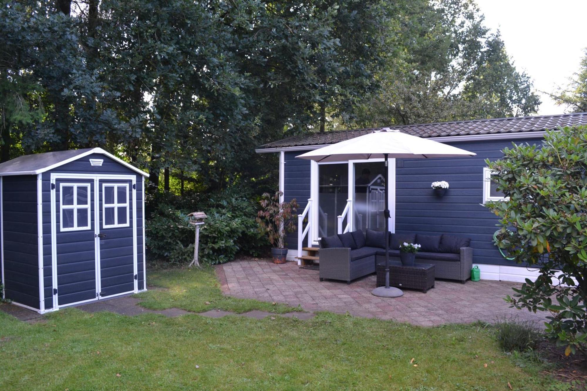 Modern Chalet In De Bossen Van De Veluwe Epe Exteriér fotografie